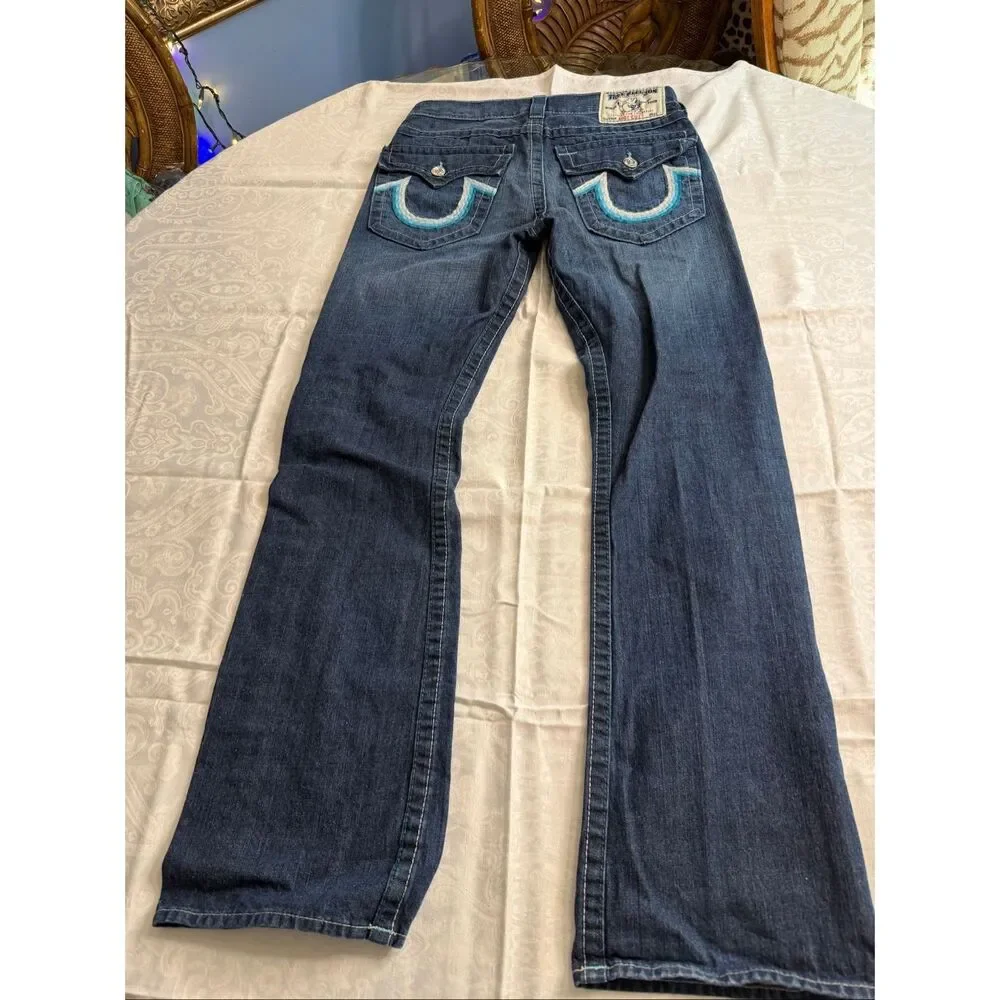 True Religion Men’s Bootcut Denim Jeans Size 30 X 33